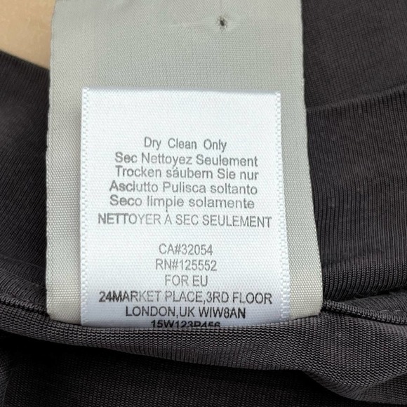 Anthropologie Dolan Left Coast V-Neck Long Sleeve Swing Pocket Dress in Grey, XS - Picture 12 of 13